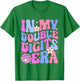 In My Double Digits Era Retro 10th Birthday 10 Year Old Girl T-Shirt - T-Shirt | Irish Green