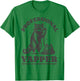 Professional Yapper SLP Raccoon Speech Language Pathologist T-Shirt - T-Shirt | Irish Green