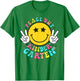 Peace Out Kindergarten Last Day of School Kindergarten T-Shirt - T-Shirt | Irish Green