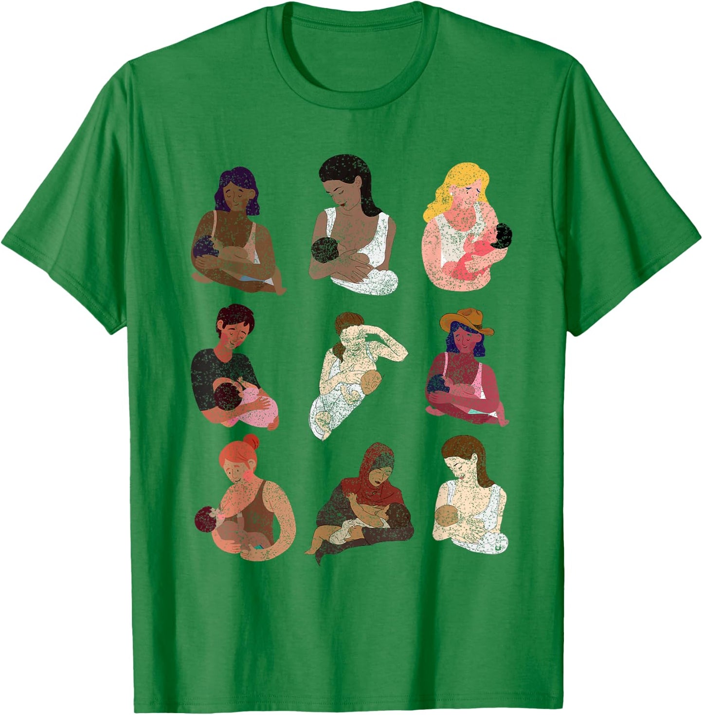 Thank You for Breastfeeding Peer Counselor Lactation Consul T-Shirt - T-Shirt | Irish Green