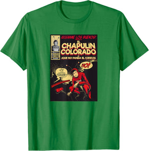 Chapulin Colorado - Fun Desings for Kids, Teen, Women & Men T-Shirt - T-Shirt | Irish Green