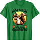 Just A Girl Who Loves Squirrels T-Shirt - T-Shirt | Irish Green