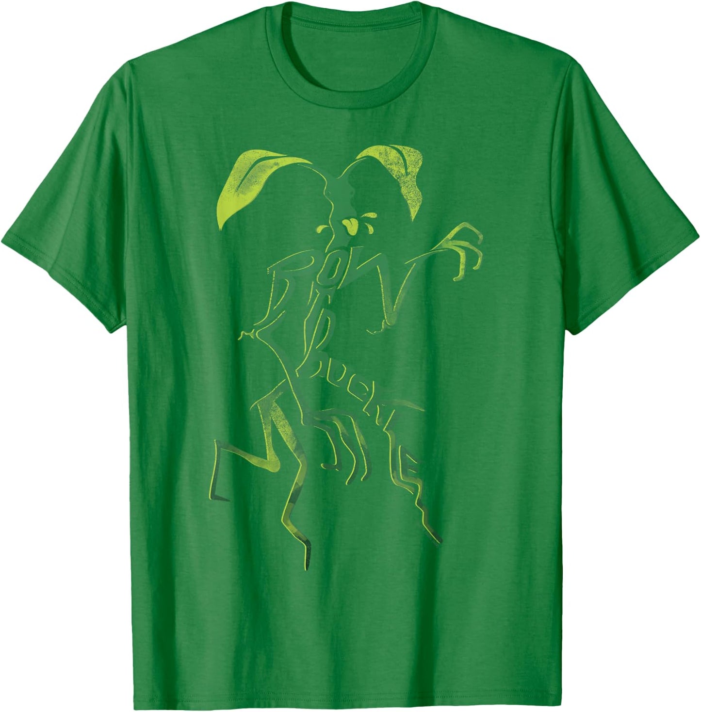Fantastic Beasts Bowtruckles Distressed Logo T-Shirt - T-Shirt | Irish Green