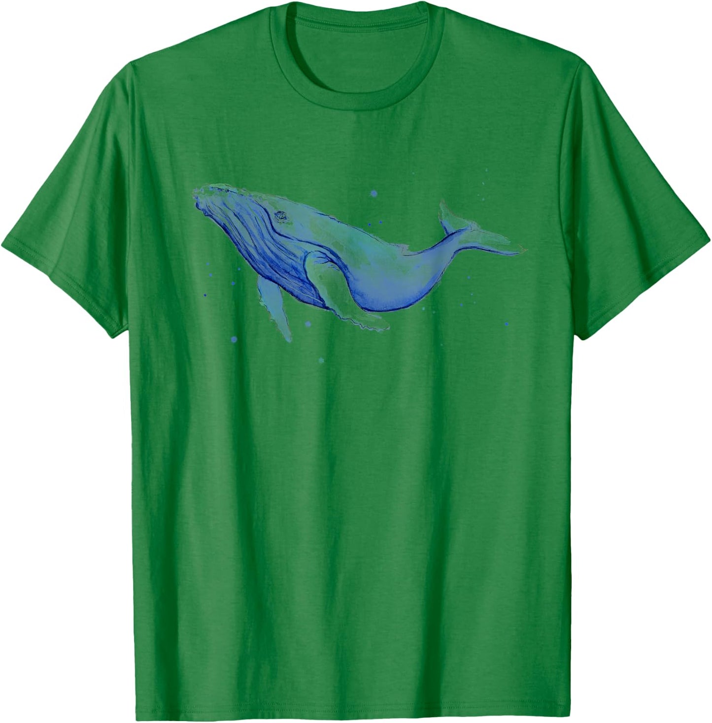 Humpback Whale T-Shirt - T-Shirt | Irish Green