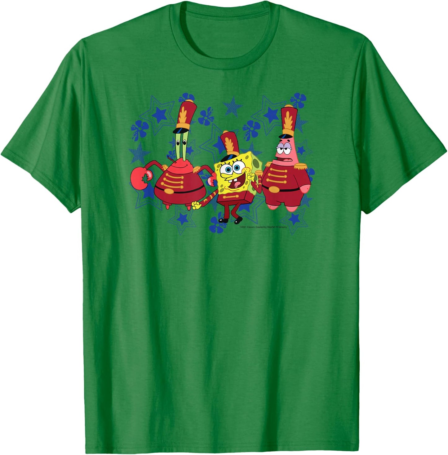 SpongeBob SquarePants - Patrick and Mr. Krabs Sweet Victory T-Shirt - T-Shirt | Irish Green