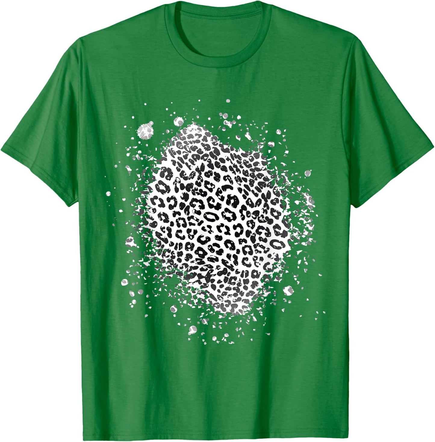 Funny Snow Leopard Costume Halloween T-Shirt - T-Shirt | Irish Green