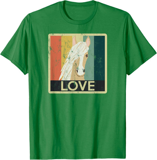 Beautiful Palomino Horse T-Shirt - T-Shirt | Irish Green