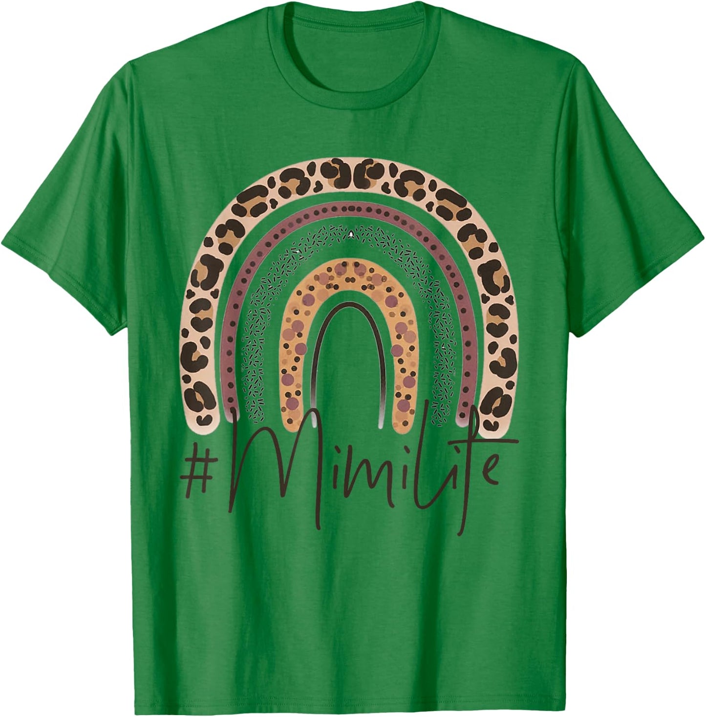 Mimi Grandma Women Christmas Mother's Day Birthday Grandkids T-Shirt - T-Shirt | Irish Green