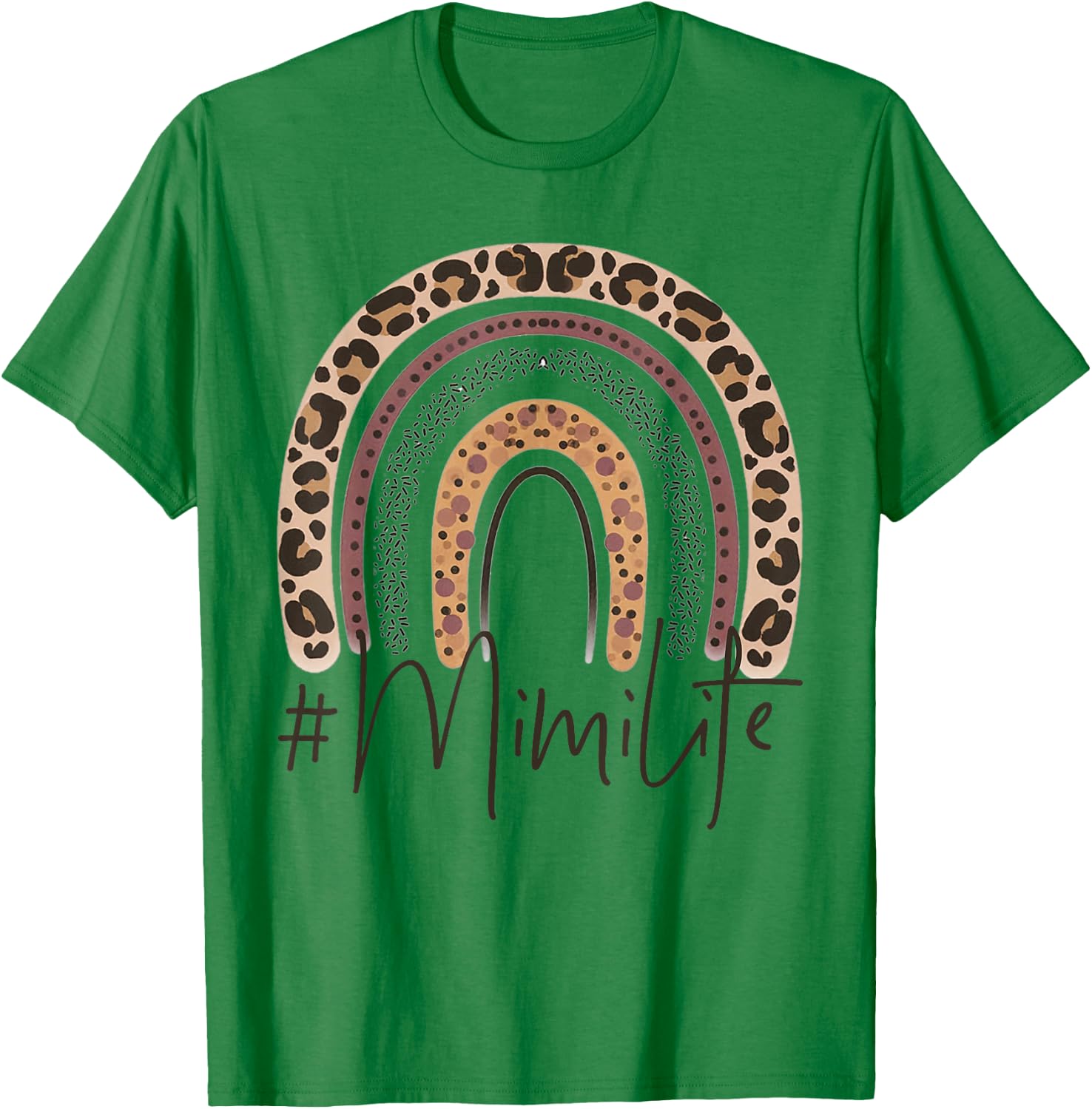 Mimi Grandma Women Christmas Mother's Day Birthday Grandkids T-Shirt - T-Shirt | Irish Green