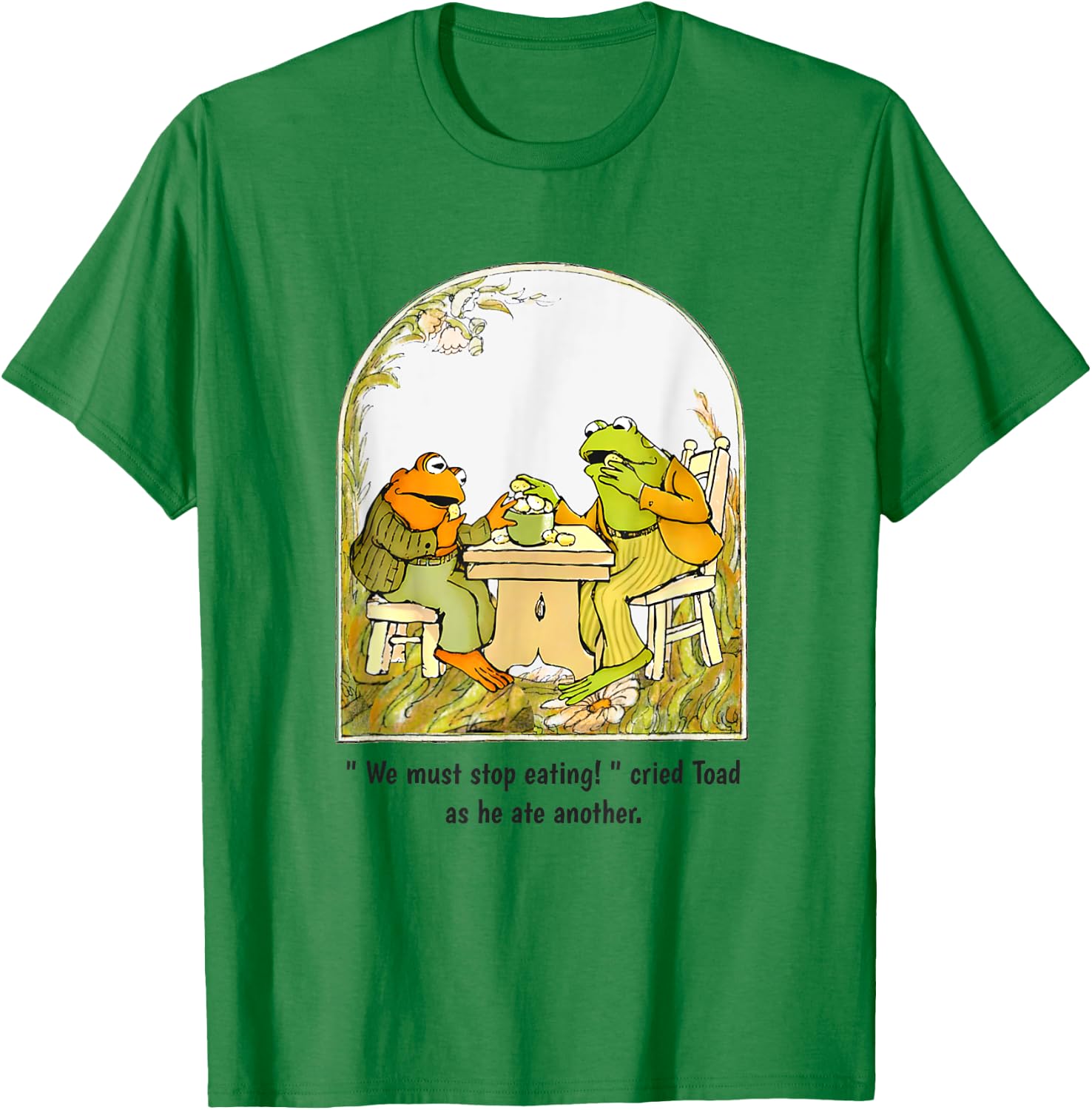 We Must Stop Eating Cried Toad as He Ate Another Frog Meme T-Shirt - T-Shirt | Irish Green