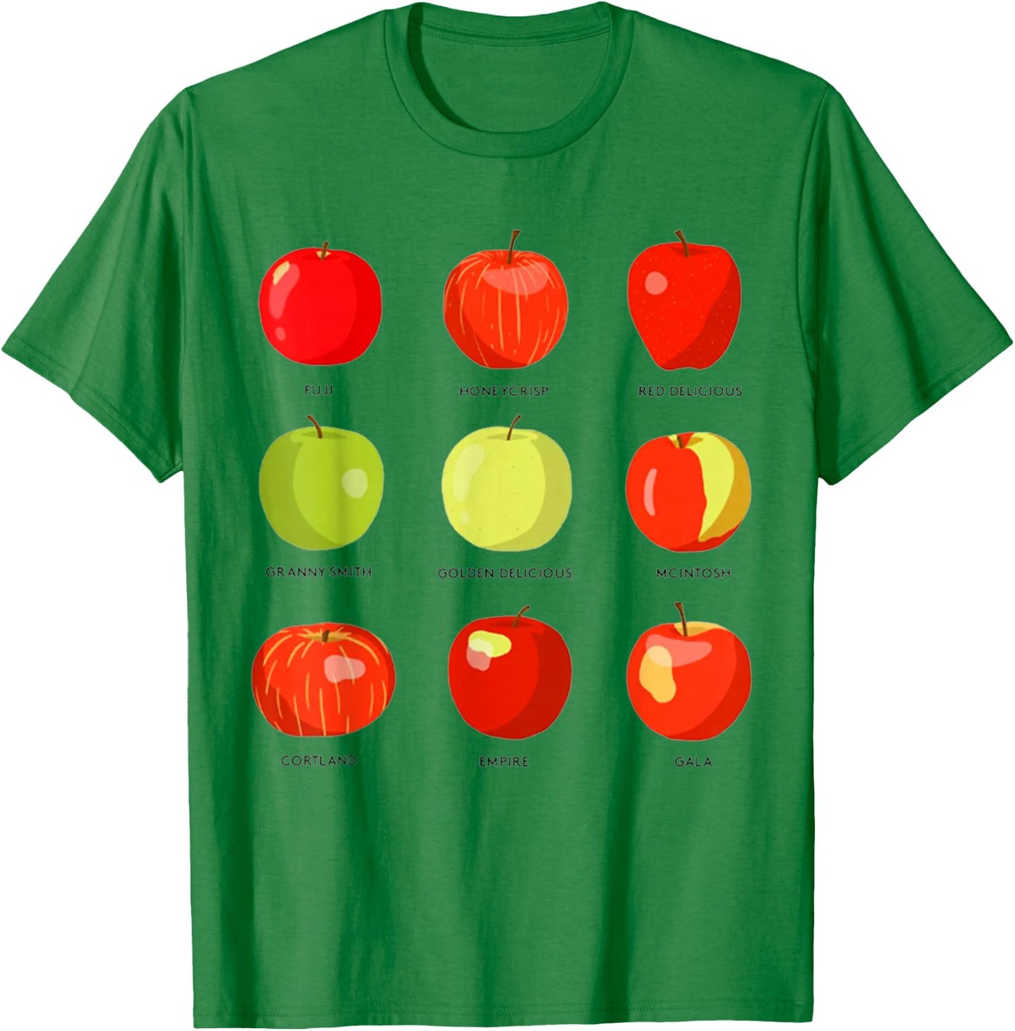 Fall Apple Picking Apple Orchard Boho Farm Fesh Toddler Kids T-Shirt - T-Shirt | Irish Green