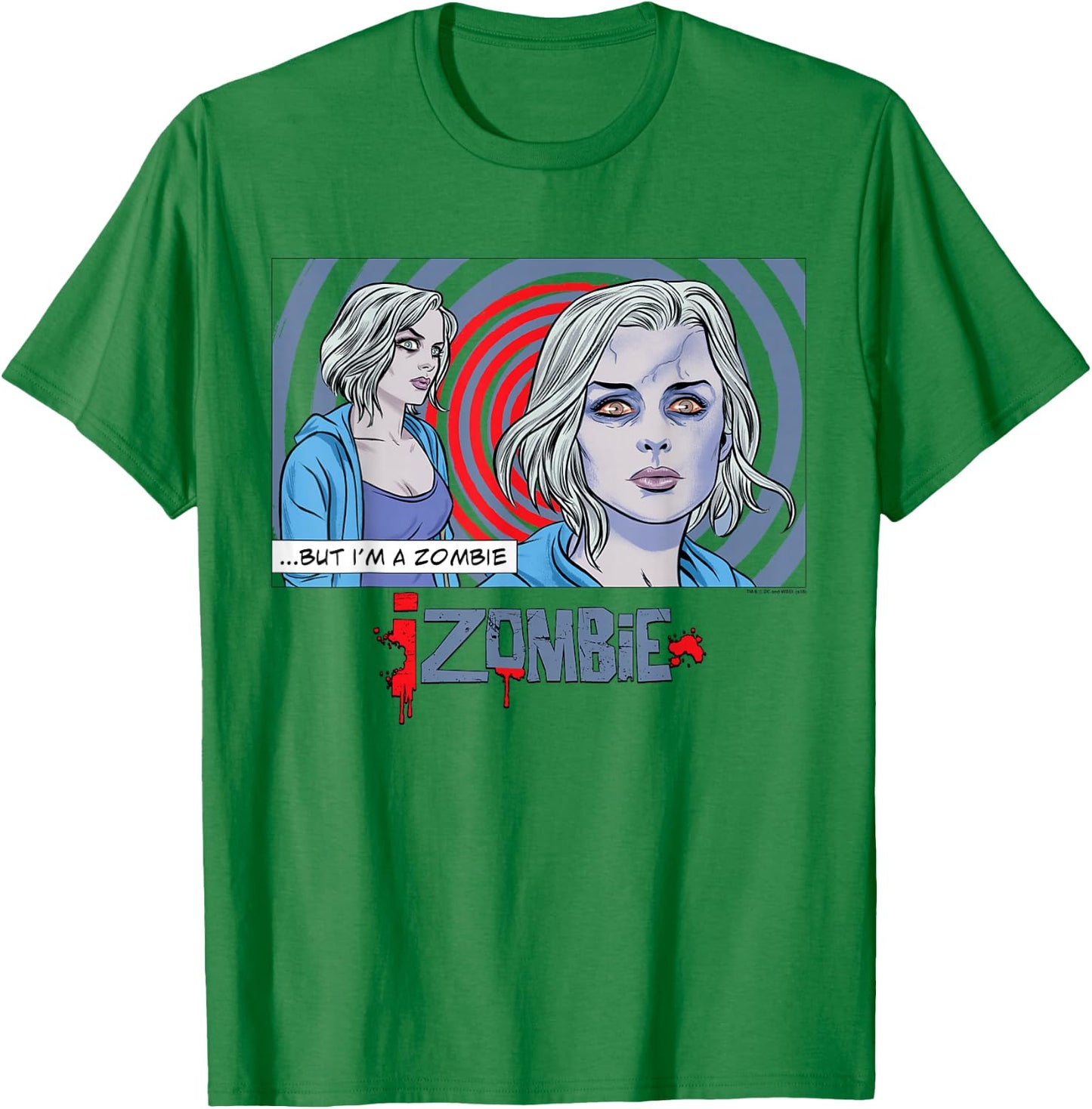 iZombie Liv Panel T-Shirt - T-Shirt | Irish Green