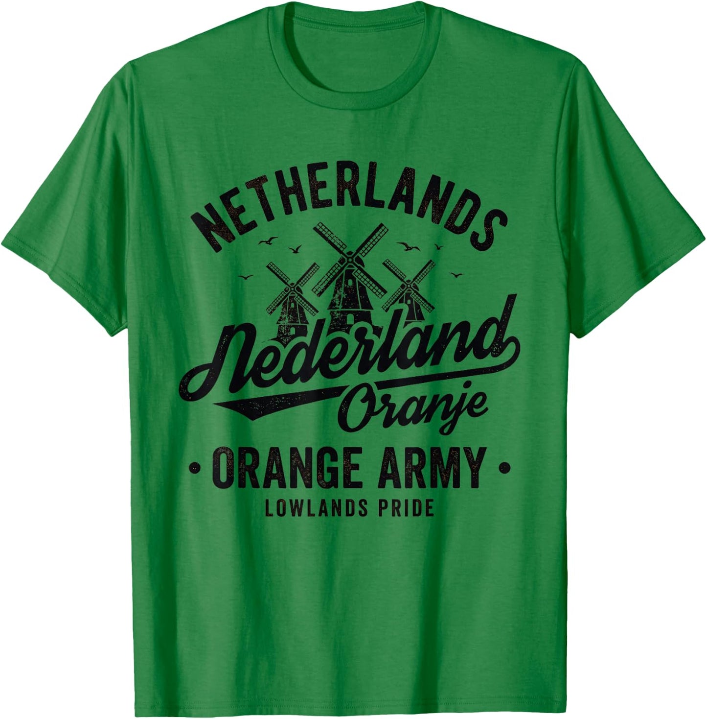 Netherlands Dutch Holland Netherland Nederland T-Shirt - T-Shirt | Irish Green
