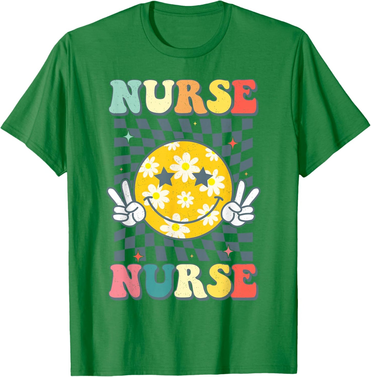 Groovy Nurse Shirt Women Future Nurse Appreciation Nursing T-Shirt - T-Shirt | Irish Green