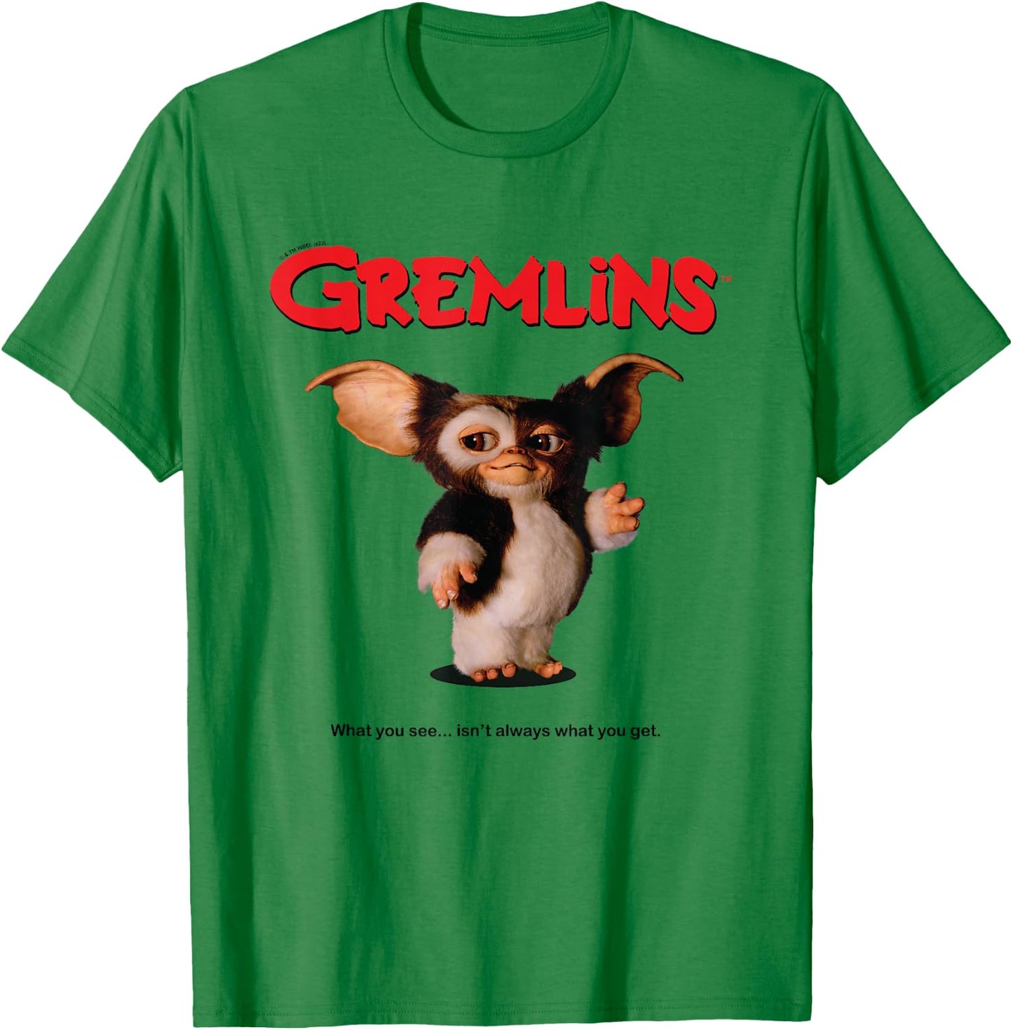 Gremlins - Gremlins Movie Poster T-Shirt - T-Shirt | Irish Green
