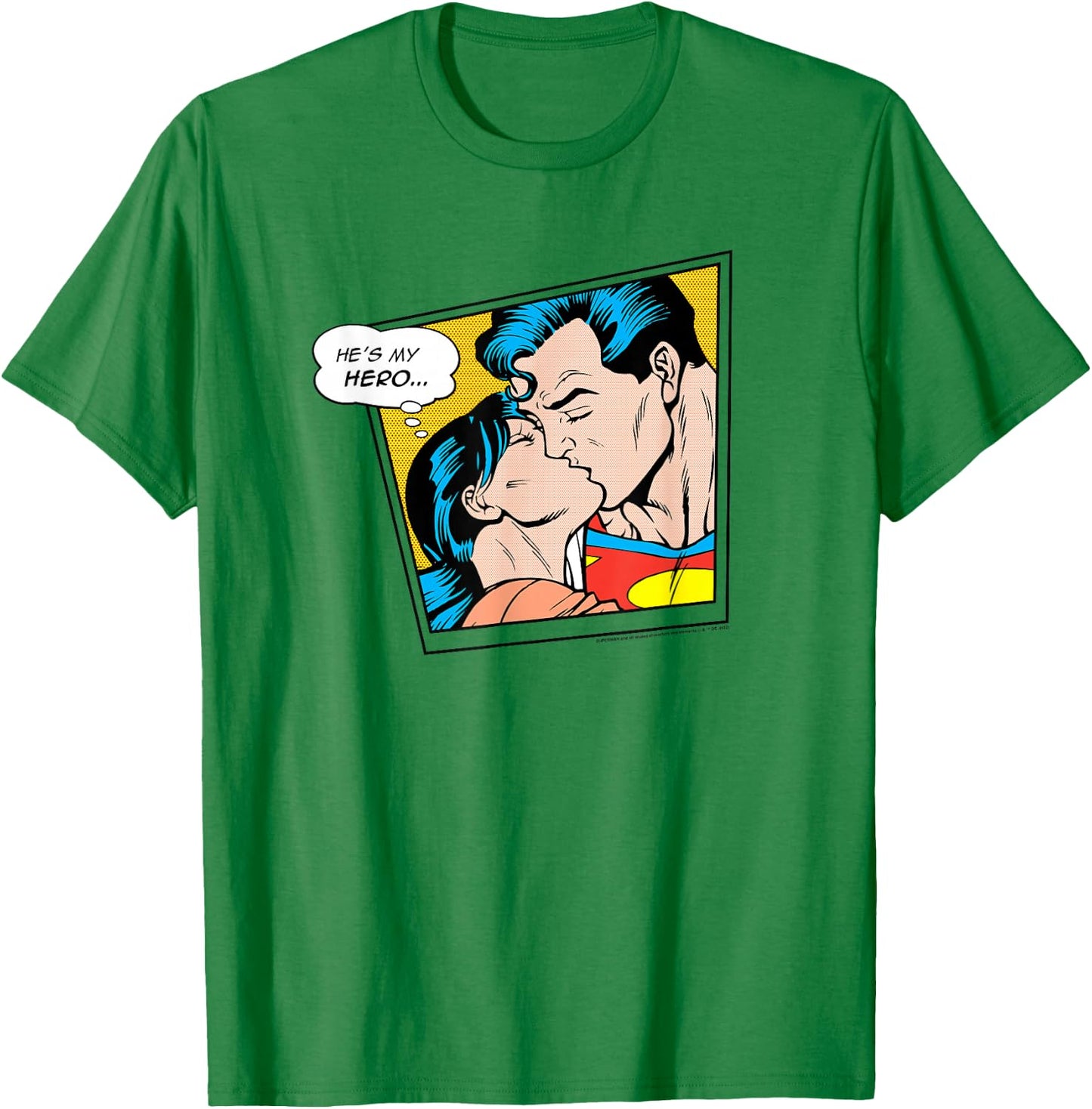 Superman My Hero T-Shirt - T-Shirt | Irish Green