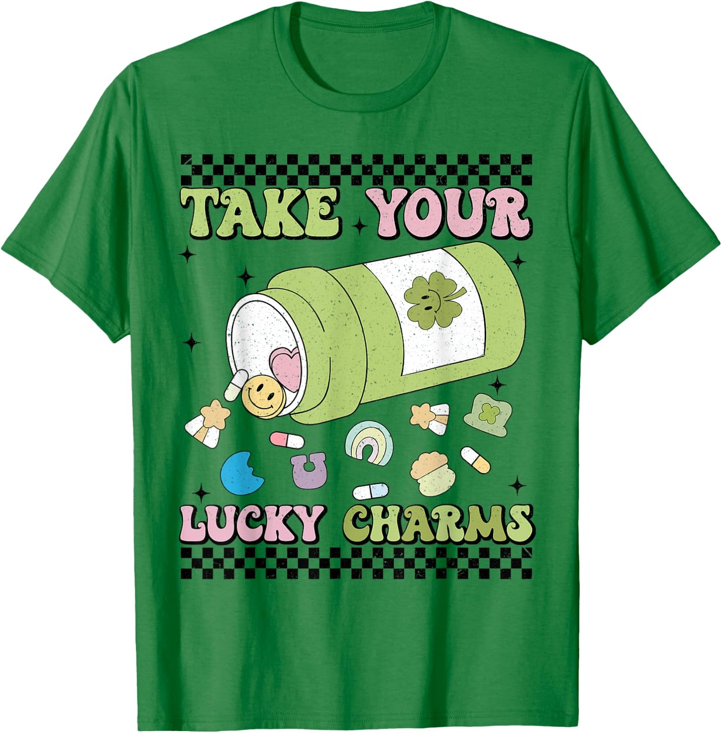 Take Your Lucky Charms T-Shirt - T-Shirt | Irish Green