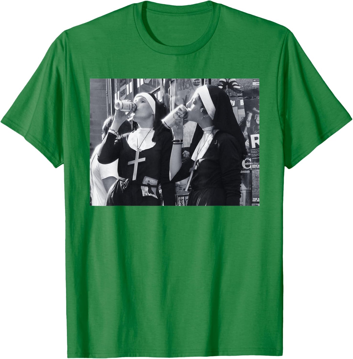 Clean Version I Soldering Digga Soldering I Nuns Drinking Beer Fun T-Shirt - T-Shirt | Irish Green