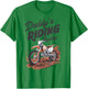 Daddy's Riding Buddy Retro Dirt Bike Dad And Me Boy Kids T-Shirt - T-Shirt | Irish Green