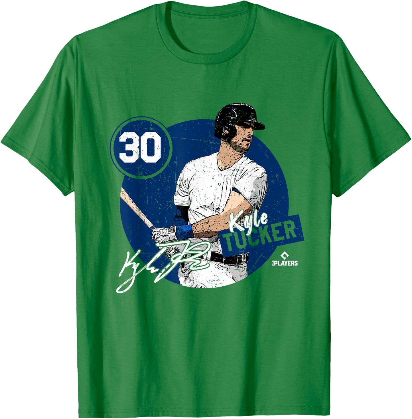 Kyle Tucker | Chicago Baseball MLB Players | MLBTUC4002 T-Shirt - T-Shirt | Irish Green
