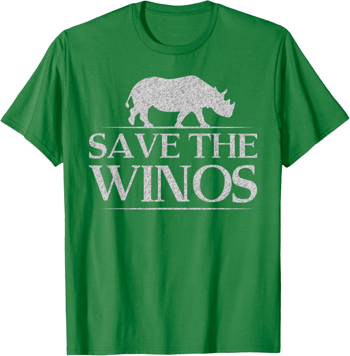 Save The Winos T-Shirt - T-Shirt | Irish Green