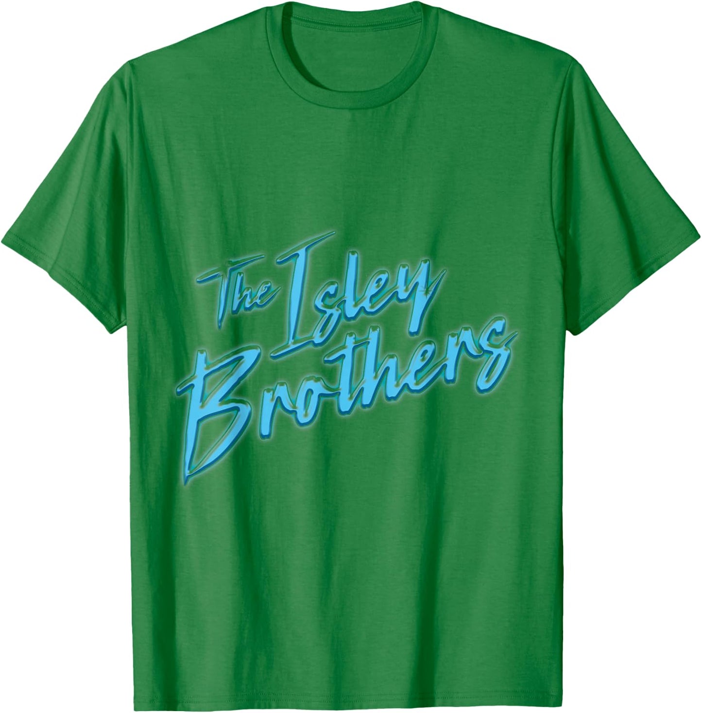 Isley Brothers - Retro Script T-Shirt - T-Shirt | Irish Green