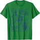Statue of Liberty American 250 Years 1776-2026 4th of July T-Shirt - T-Shirt | Irish Green