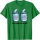 Big Cans Boob Humor Unhinged Funny Embarrassing Airport T-Shirt - T-Shirt | Irish Green