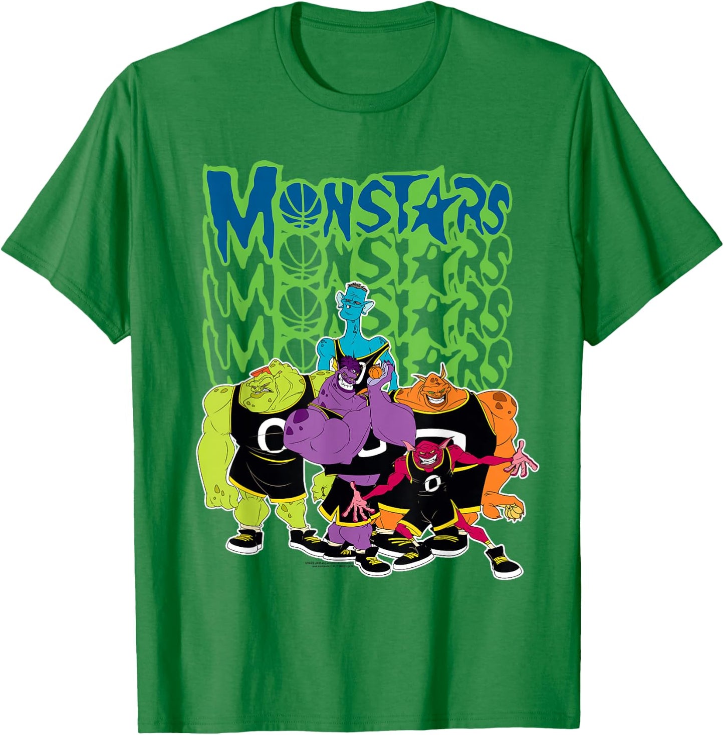 Space Jam Monstars Logo T-Shirt - T-Shirt | Irish Green