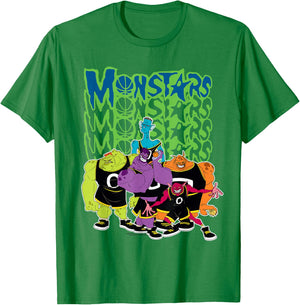 Space Jam Monstars Logo T-Shirt - T-Shirt | Irish Green