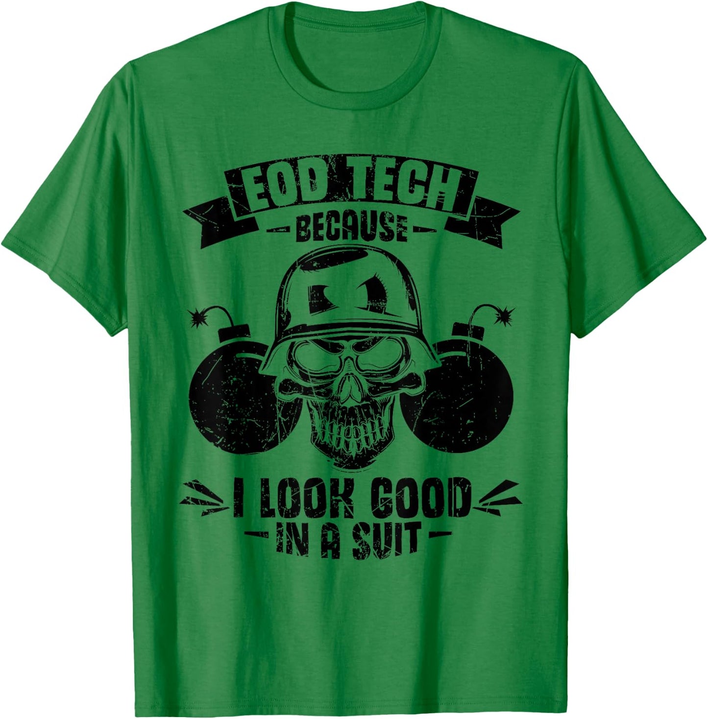 Explosive Ordnance Disposal Specialist Bomb Disposal T-Shirt - T-Shirt | Irish Green
