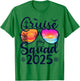 Cruise Squad 2025 Summer Vacation Matching Family Cruise T-Shirt - T-Shirt | Irish Green