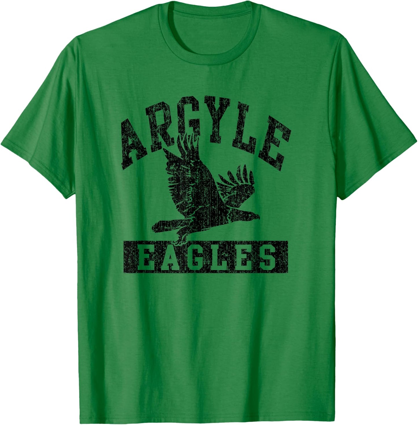 Argyle Eagles Vintage T-Shirt - T-Shirt | Irish Green