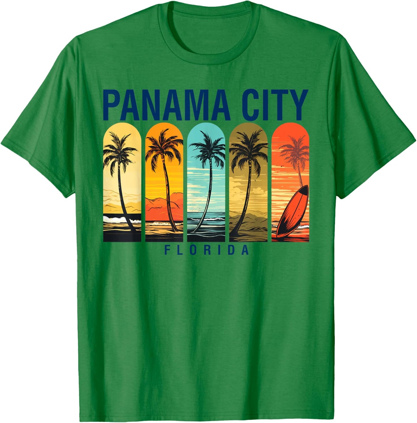 Panama City Beach Florida Men Beach Rider Women T-Shirt - T-Shirt | Irish Green