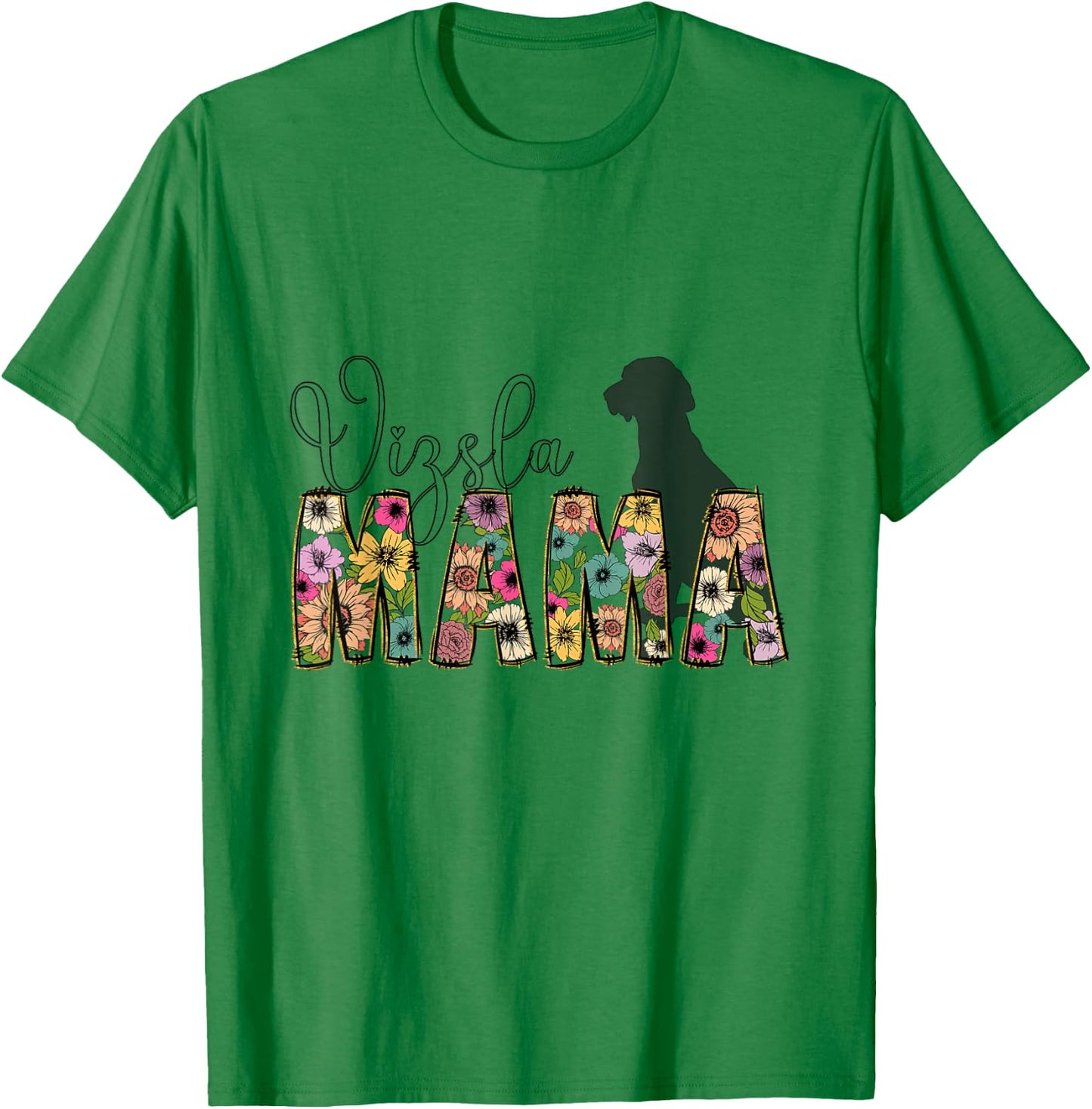 Vizsla Dog T-Shirt - T-Shirt | Irish Green