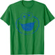 Sesame Street Cookie Monster Mono Halloween Costume T-Shirt - T-Shirt | Irish Green