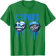 Cyprus Retro Sunglasses T-Shirt - T-Shirt | Irish Green