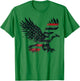 Bald Eagle Mullet Merica American Flag Patriotic 4th Of July Men T-Shirt - T-Shirt | Irish Green