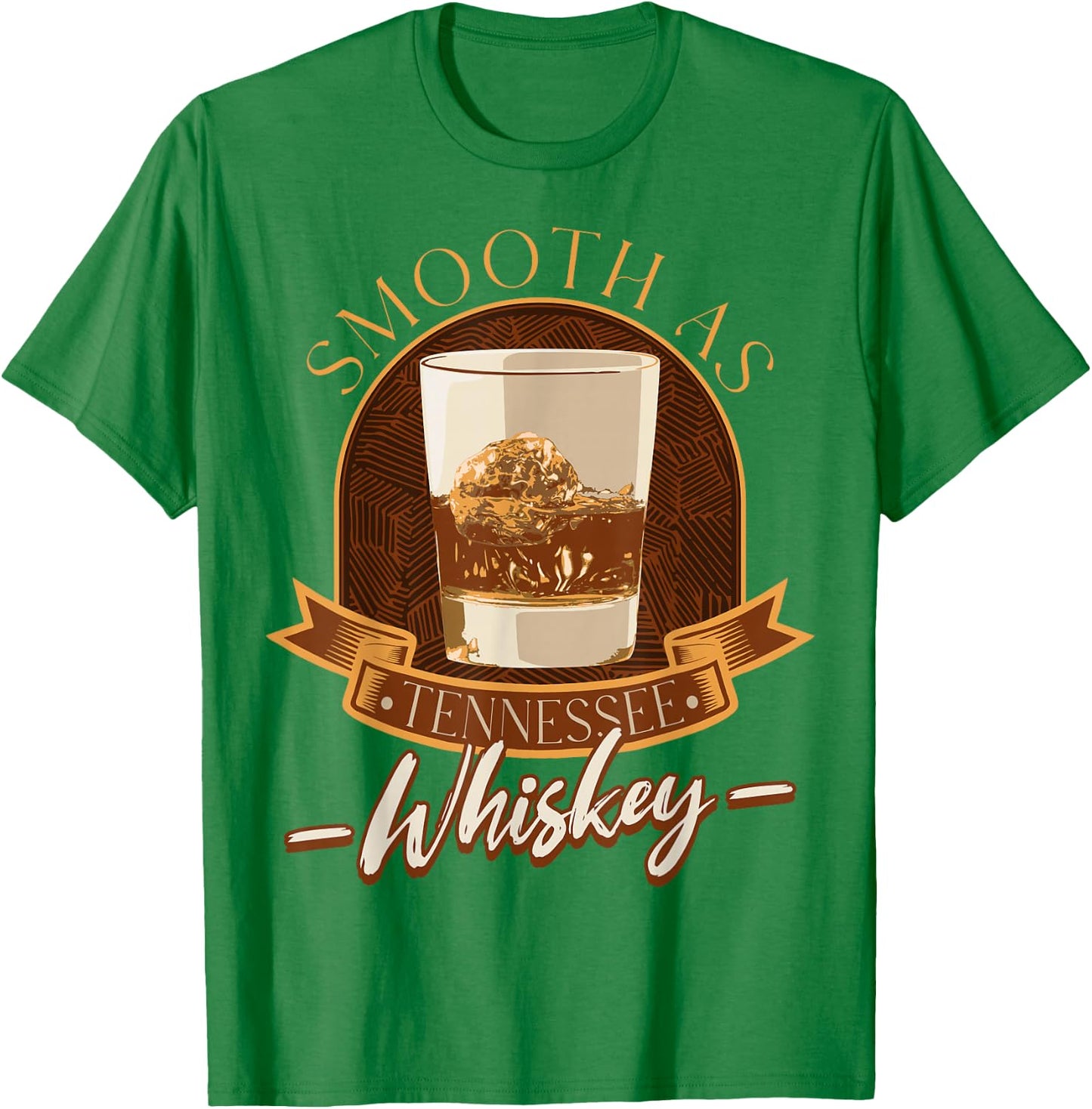 Western Smooth As Tennessee Whiskey Country Music T-Shirt - T-Shirt | Irish Green