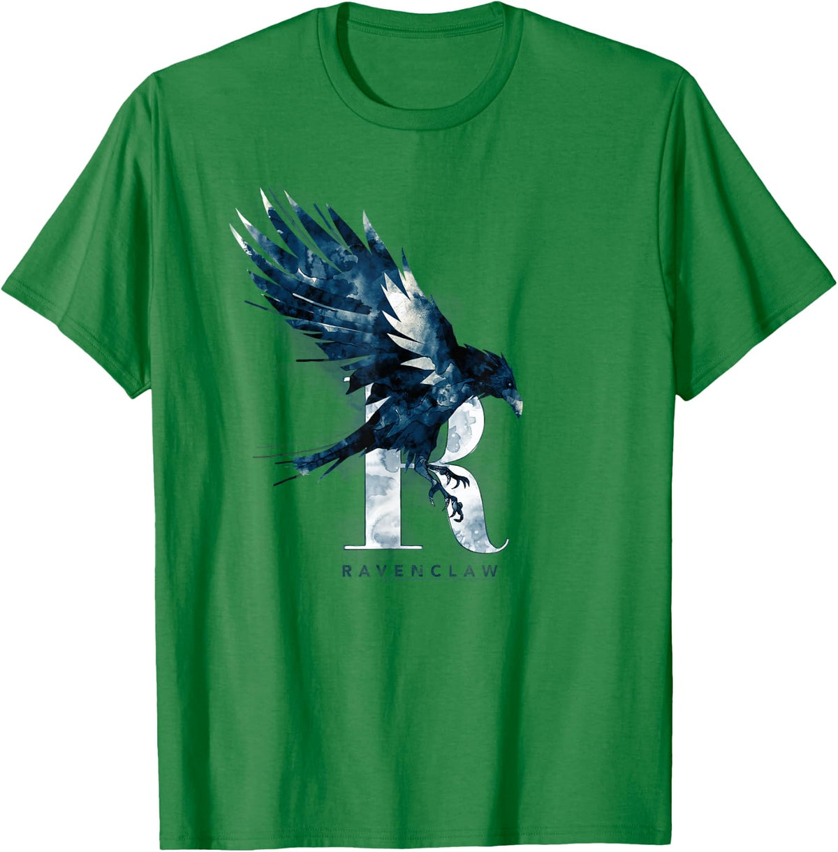 Harry Potter Ravenclaw Watercolor T-Shirt - T-Shirt | Irish Green