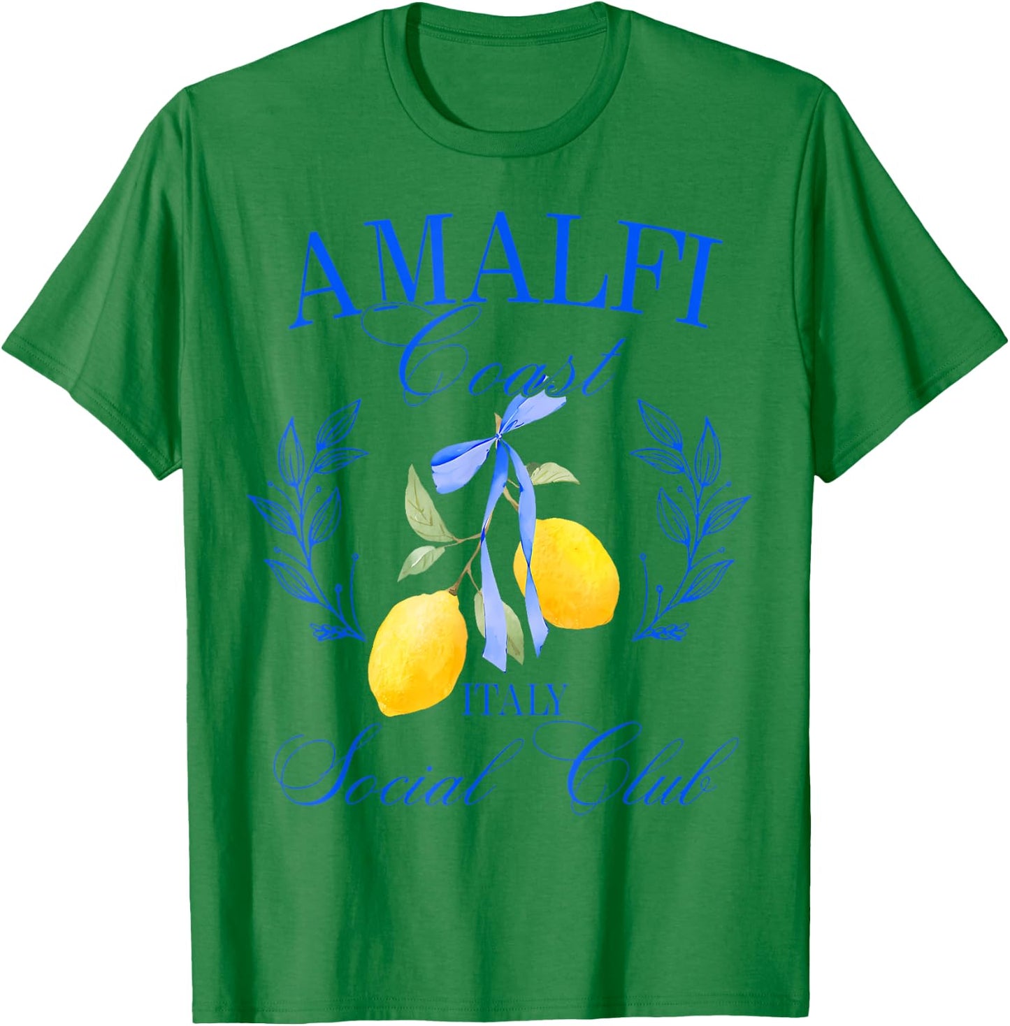Italy Gift Amalfi Coast Italy Sorrento Capri Lemons T-Shirt - T-Shirt | Irish Green
