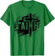 Cross Faith Christian Jesus Bible Verse Men Women Kids T-Shirt - T-Shirt | Irish Green