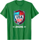 USA 2026 Go United States Sport USA Team 2026 USA T-Shirt - T-Shirt | Irish Green