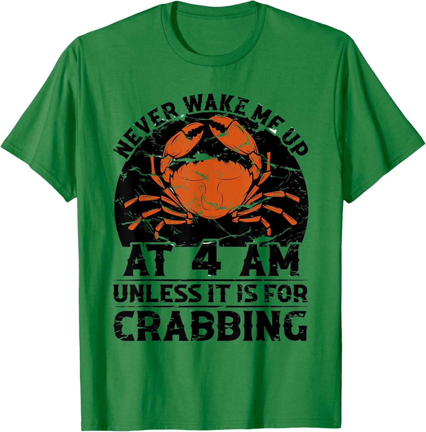 Crabbing Equipment Crabber Supplies Crabbing Gloves Crabbing T-Shirt - T-Shirt | Irish Green
