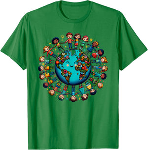 Fight Climate Change T-Shirt - T-Shirt | Irish Green