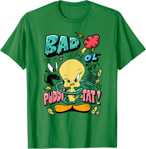 Looney Tunes Sassy Tweety T-Shirt - T-Shirt | Irish Green