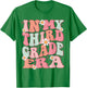 In My Third Grade Era Girl Cute Back To School 3rd Grade Era T-Shirt - T-Shirt | Irish Green