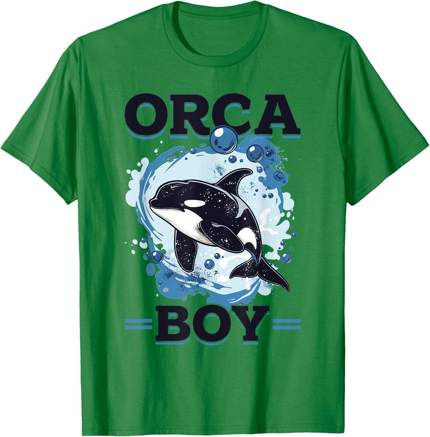 Funny Orca Animal Orca Boy T-Shirt - T-Shirt | Irish Green