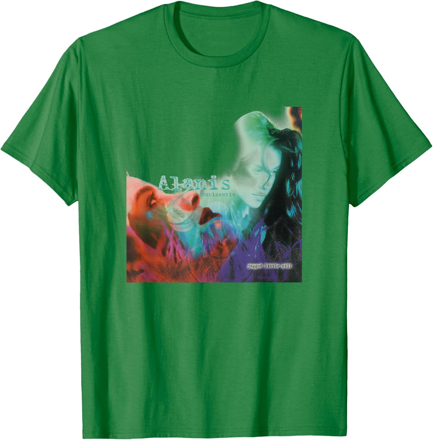 Alanis Morissette - Jagged Little Pill T-Shirt - T-Shirt | Irish Green