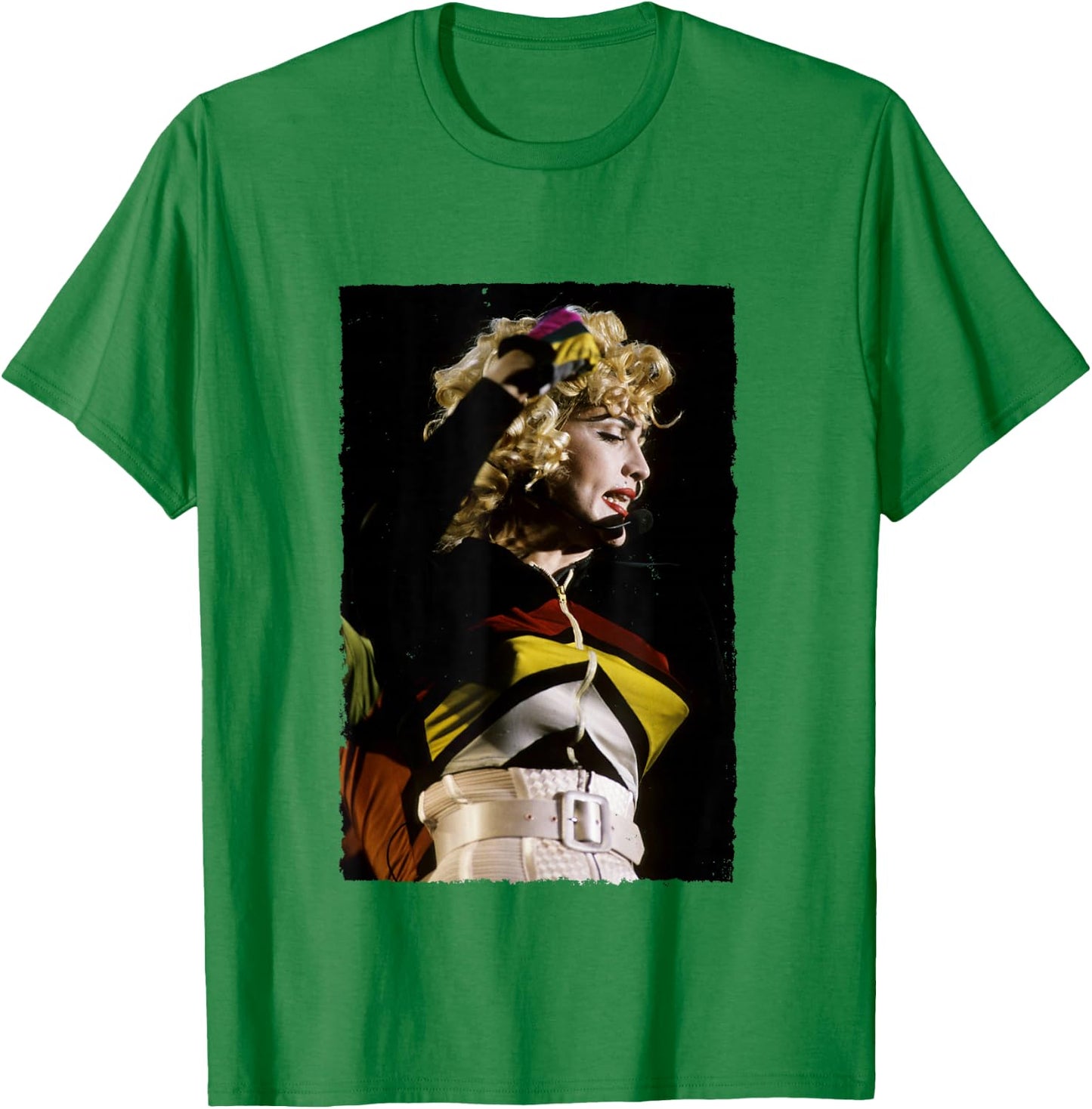 Madonna Blonde Ambition Tour Wembley By Stephen Wright T-Shirt - T-Shirt | Irish Green